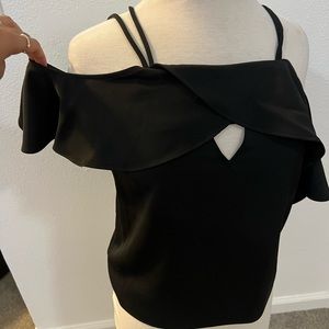 black dressy top